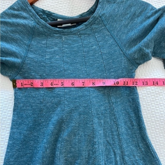 Ganni Cotton Slub A-Line Swing Dress - Picture 8 of 13